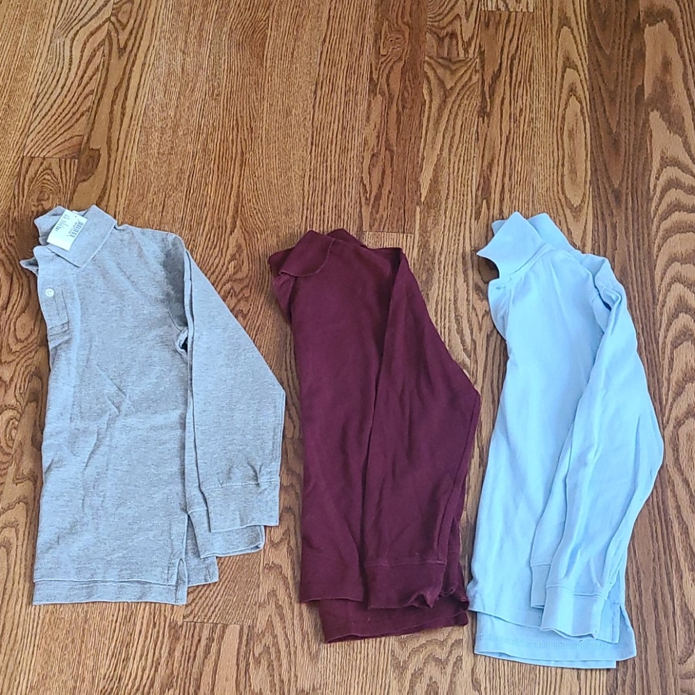 COPY - Children's Place Boys Long Sleeve Uniform Shirts
